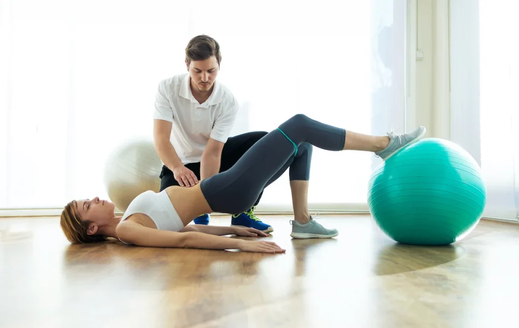 Exercice et soins physiothérapie